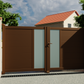 Portail battant aluminium Bordeaux