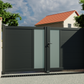 Portail battant aluminium Bordeaux