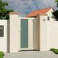 Portillon en aluminium Bordeaux