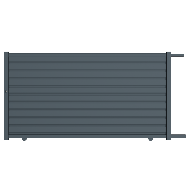 Portail coulissant aluminium Roubaix