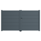 Portail battant aluminium Rouen