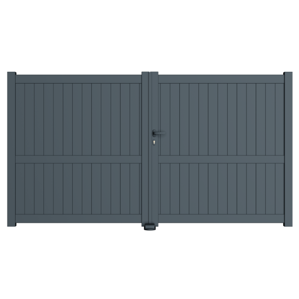 Portail battant aluminium Deauville