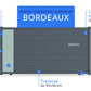 Portail coulissant aluminium Bordeaux