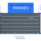 Portail coulissant aluminium Rennes