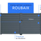 Portail battant aluminium Roubaix