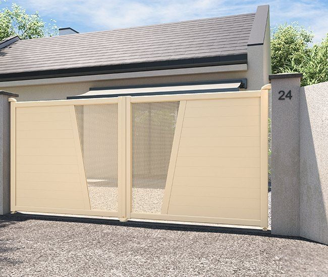 Portail battant aluminium Aubagne