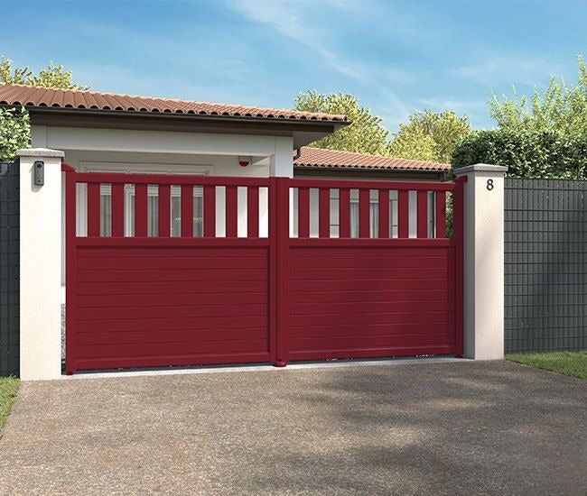 Portail battant aluminium Vauvert