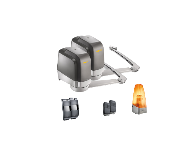 Somfy® 1241429| Motorisation de portail battant à bras Lockyvia®