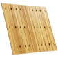 Persienne repliable bois 10 vantaux projection