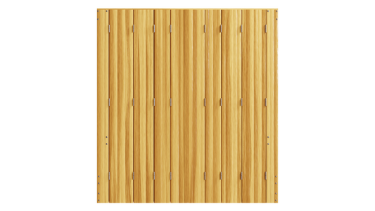 Persienne repliable bois 8 vantaux