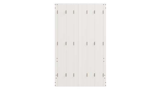 Persienne repliable PVC 6 vantaux