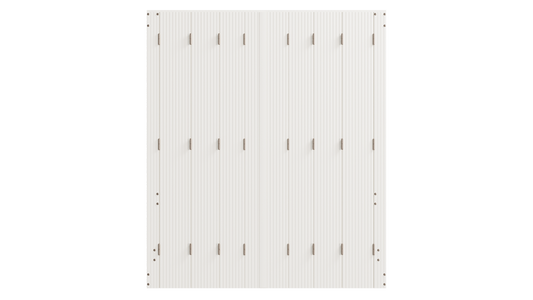 Persienne repliable PVC 8 vantaux