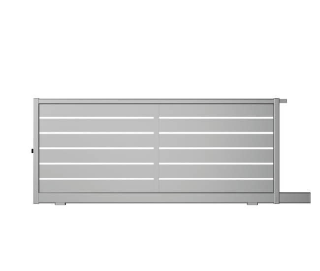 Portail coulissant aluminium Castres
