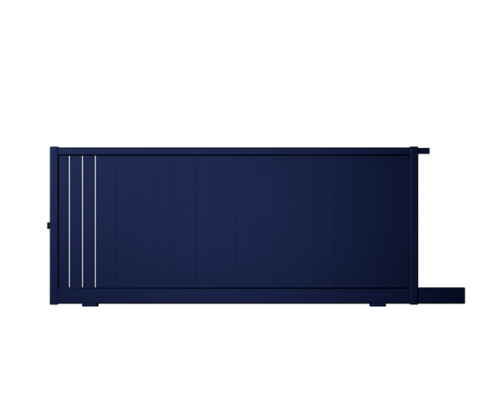 Portail coulissant aluminium Escoussans
