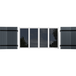 Volet battant aluminium 4 vantaux 27mm
