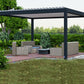Pergola bioclimatique autoportée Mougins 4 pieds