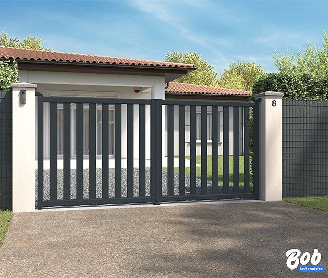 Portail battant aluminium Belfort