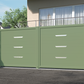 Portail battant aluminium Bernay