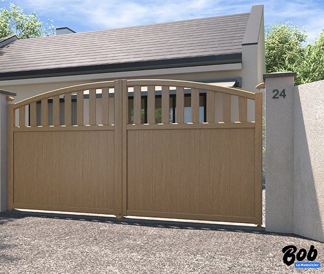 Portail battant aluminium Cholet