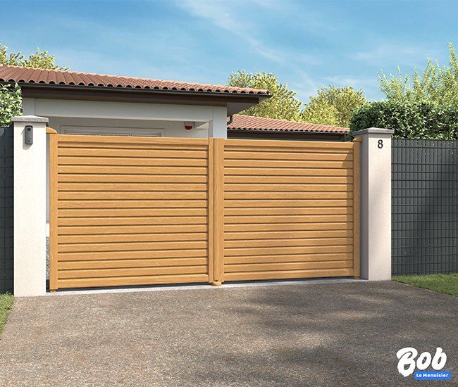 Portail battant aluminium Evian
