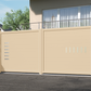 Portail battant aluminium Soissons