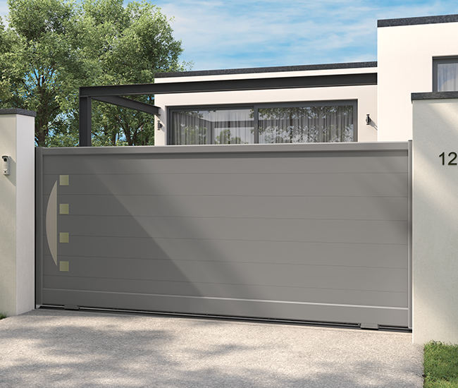 Portail coulissant aluminium Challans