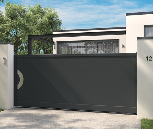Portail coulissant aluminium Douai