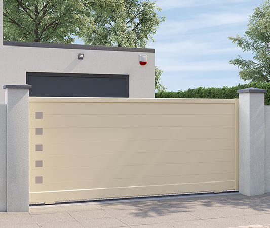 Portail coulissant aluminium Olivet