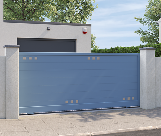 Portail coulissant aluminium Sens