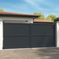 Portail battant aluminium Amiens