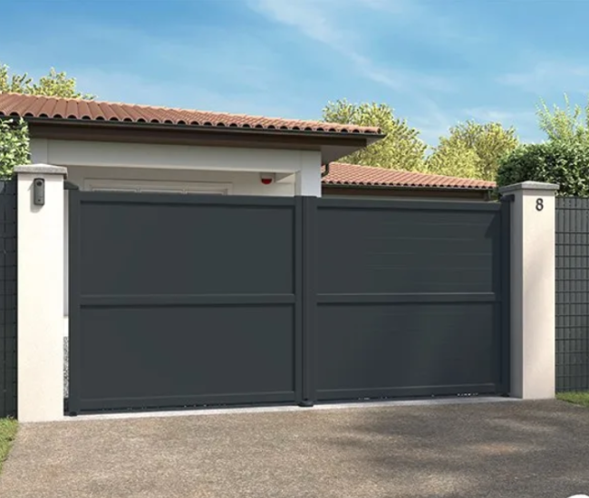 Portail battant aluminium Amiens