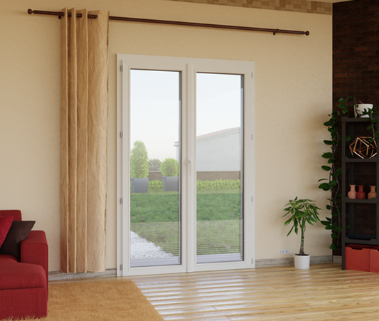 Porte fenêtre 2 vantaux PVC
