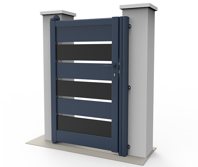 Portillon en aluminium Rochefort