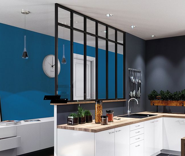 Verrière aluminium Meudon 1 carreau