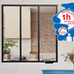 Verrière aluminium Meudon 2 carreaux