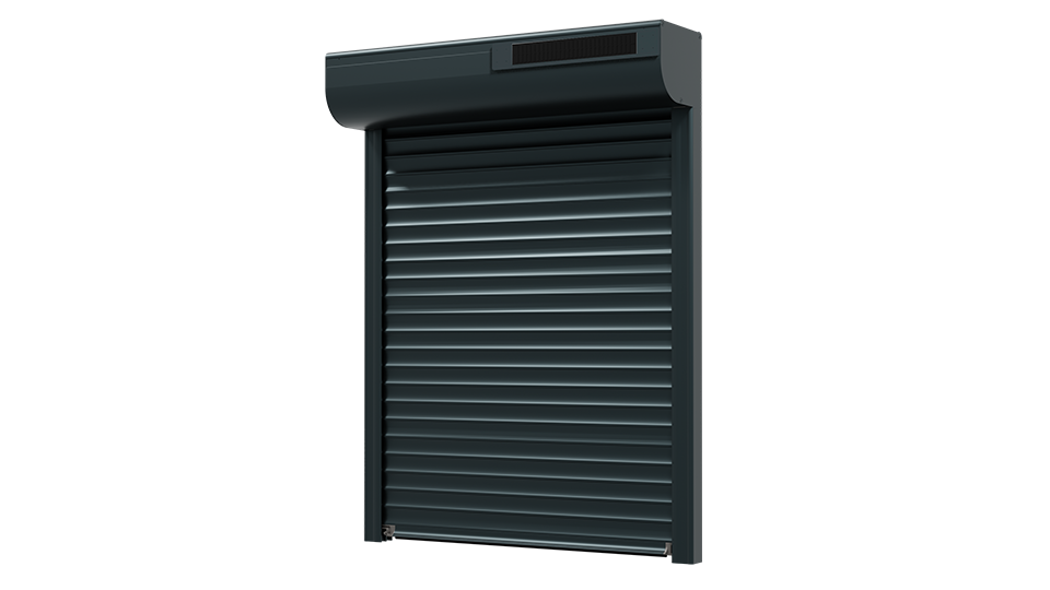 Volet roulant aluminium solaire
