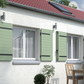Volet battant aluminium 2 vantaux 27mm