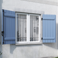 Volet battant PVC plaxé 2 vantaux 28mm