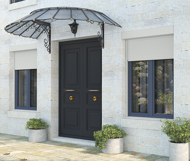 Volet roulant PVC manuel