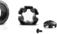 Adaptation pour axe de 64 mm, moteur Profalux à tête verte