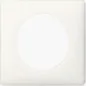 Plaque de finition blanche pour commande Legrand Self-e Céliane